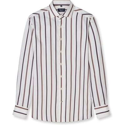 OLYMP Signature Overhemd, Tailored Fit, Signature Kent, Champagne