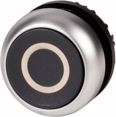 Eaton M22-DR-S-X0 Druktoets Zwart 1 stuk(s)