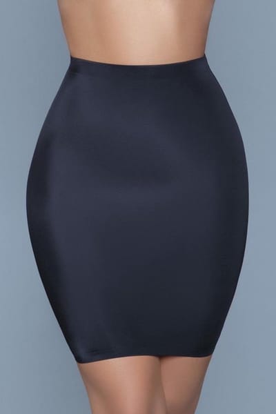 Be Wicked - Slimmin' - Shapewear - Corrigerende Onderrok - Zwart - Maat 1X/2X