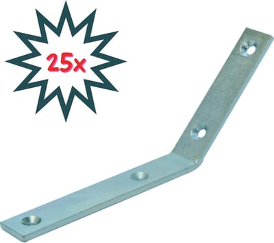 Neusijzer Schuin - 135º - Verzinkt - 150x100mm - Verpakt per 25 stuks