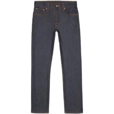Tapered jeans Nudie Jeans Grim Tim Blue
