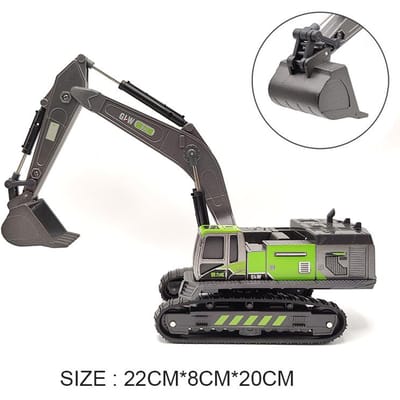 Diecasts Mini Tractor Graafmachine Kraan Bulldozer Speelgoed Jongens Auto Voertuig Speelgoed Modellen Kiepwagen Legering+Kunststof Educatie