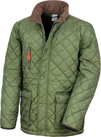 Cheltenham Gold Outdoorjas Result® Olive Green maat 3XL