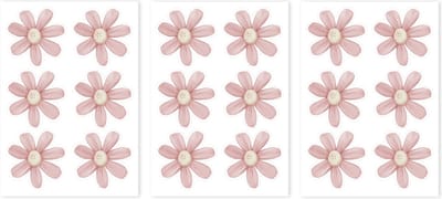 Little Dutch Muurstickers Bloemen - Fairy Garden - 3 Vellen