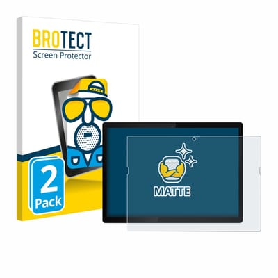 BROTECT - Screenprotector voor Lenovo ThinkPad X12 Detachable Gen 2 - Folie Beschermfolie matte 2 Stuks