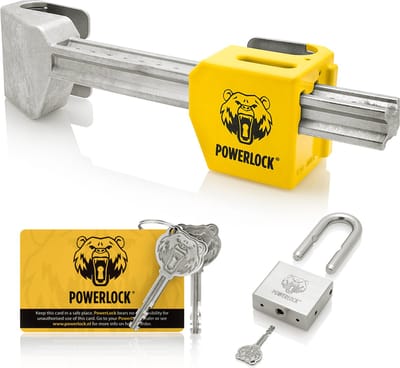 PowerLock CTL-100X Containerslot - SCM Heavy goedgekeurd - Inclusief hangslot - Heavy duty