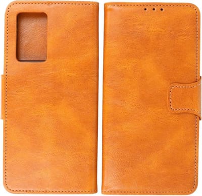 Oppo Reno 6 5G Hoesje - Portemonnee Book Case - Kaarthouder & Magneetlipje - Kunstleer - Bruin