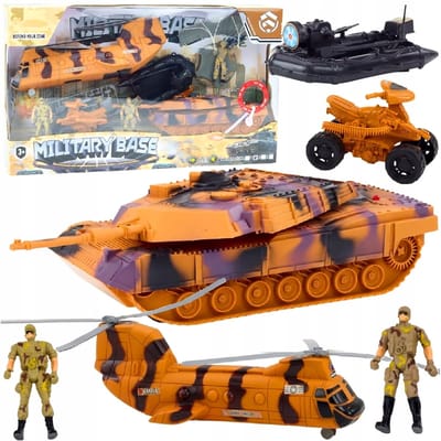 Militaire set Militaire tankhelikopter Parachutistengeluiden