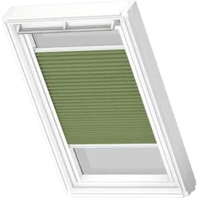Velux Manueel Lichtdoorlatend Plisségordijn White Line Fhl S06 1280swl Bosgroen