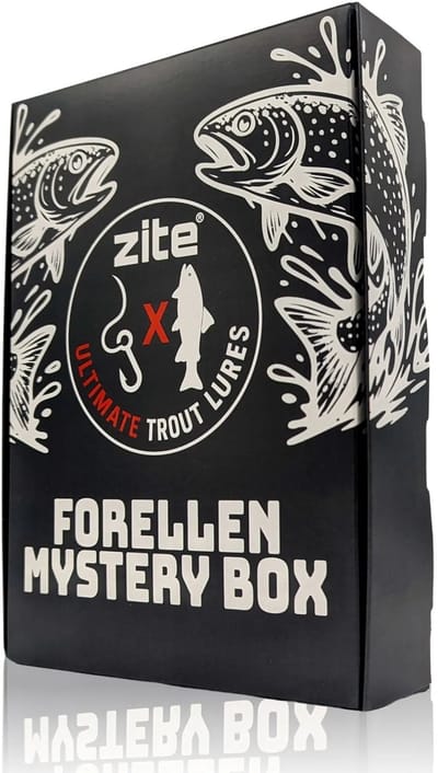 Viscadeau: Forellen Mystery Box Cadeauset Forelvisser Startset Forel Vissen Forellen Vis Cadeau Set