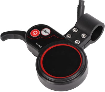 Allecto - Scooter Thumb Throttle - 48V Display - Oplaadfunctie - Compact formaat - Geschikt voor M4 elektrische scooters - Verbeterde rijervaring -...
