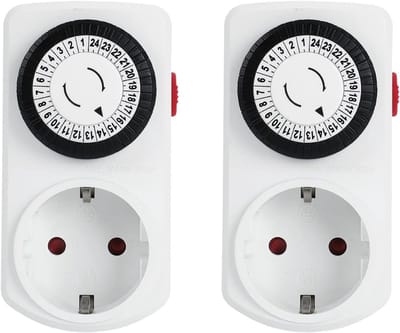 Tijdschakelaar Buiten - Schakelklok voor Binnen - Tijdklok