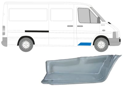 Binnen voorste trap reparatiepaneel voor Volkswagen LT 1996-2005 / Rechts