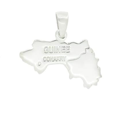 Blinx Jewels Zilveren Hanger Guinee