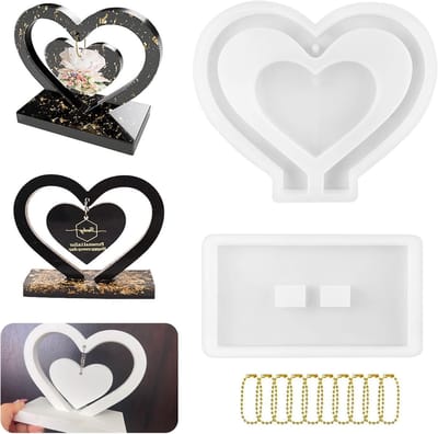 Siliconen mallen voor epoxyhars, perfect voor DIY knutselprojecten en creatief ambacht, veelzijdige vormen en accessoires