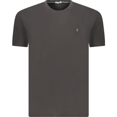 Coveri Verplaatsing Zwarte Katoenen Heren T-Shirt