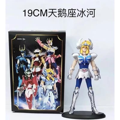 19CM Japanse Anime Saint Seiya Figuur Phoenix Ikki Hyoga Seiya Shiryu Staand Figuur Speelgoed PVC Doos Figuur Collectie Decoratie No box