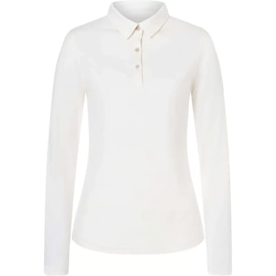 Damespolo met lange mouwen super.natural Bio J