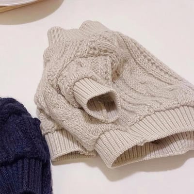 Pull tricoté pour chien d'automne, vêtements tendance pour chien, imprimé mignon, pulls pour chiot, pull chaud pour chat, costumes pour animaux de compagnie, fournitures pour chien chihuahua XS