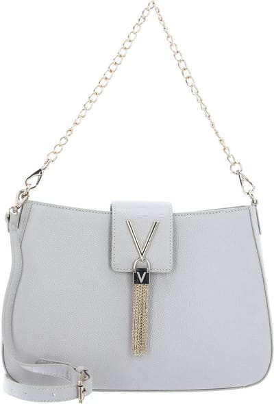 VALENTINO Schoudertas Divina Hobo Bag Ghiaccio Lichtgrijs