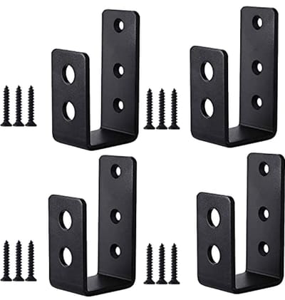 Barricade houders voor huis, schuur, garage - 4 sets