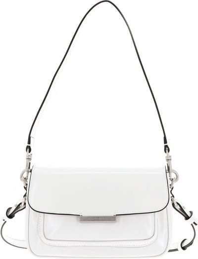 LIEBESKIND BERLIN Schoudertas Andrea Spazzolato Crossbody White Wit