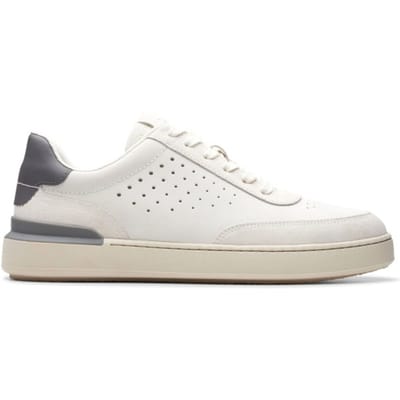 Clarks Courtlite Run - heren sneaker - Wit - maat 40 (EU) 6.5 (UK)