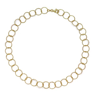 Verguld Sterling Zilveren Ketting