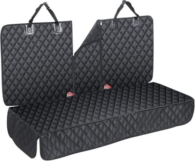 Hond autostoelhoes voor achterbank cover voor kinderen met hondengordel antislip bont autostoelbeschermer voor honden antislip waterbestendig duurzaam hond autostoelhoes voor vrachtwagen SUV