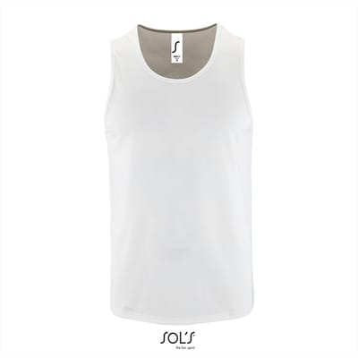SOL'S Men´s Sports Tank Top Sporty L02073 - White - L