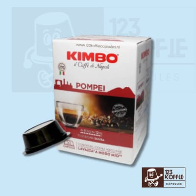 Kimbo Pompei voor Nespresso - Koffiecups - 50 stuks - Capsule compatible - Italiaanse Koffie - Made in Italy - Voor Nespresso Inissia, Citiz, Essenza, Pixie, Creatista ...
