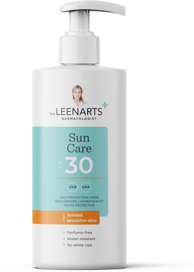 Drs Leenarts Zonnebrand SPF30 voor Gezicht & Lichaam - Parfumvrij - Crème - 1000ml