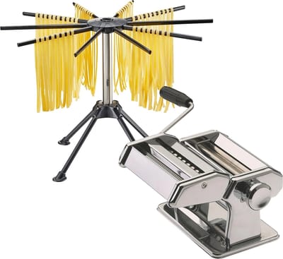 GEFU - Pasta Set - Pastamachine - Pasta Perfetta-  & Pastadroger Diverso