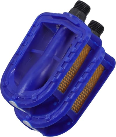 Kinder Fietspedalen - Antislip Pedalen - Veilig Fietsen - Verbeterde Grip - 10.7 x 6.5 cm - Blauw