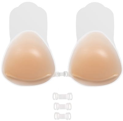Dailygoods- Plakbeha Onzichtbaar - Siliconen Plakbeha - Push-up Beha - Herbruikbare Beha - Zelfklevende Beha - Huidvriendelijk Materiaal