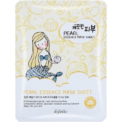 esfolio - Pure Skin Pearl Essence Mask Sheet Set 10pcs 25ml x 10pcs