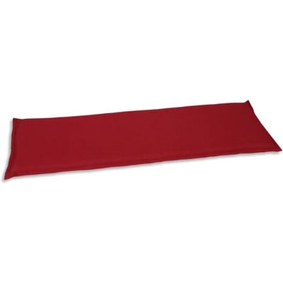 GO-DE Textil Tuinkussen (3-zitsbankkussen, Kersenrood)