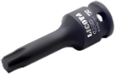 Robuuste zeskant dop T20 3/8 Cr-Mo 60mm - Duurzaam, Precisie en Extra Bereik voor Professioneel Gebruik met Hoogwaardig Chroom-Molybdeen Staal