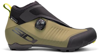 Sidi Hiemx fietsschoenen Black/Green Olive - Mannen - maat 43