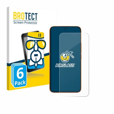 Screenprotector 6 Stuks voor Xiaomi Redmi Turbo 5 Max Beschermglas transparant
