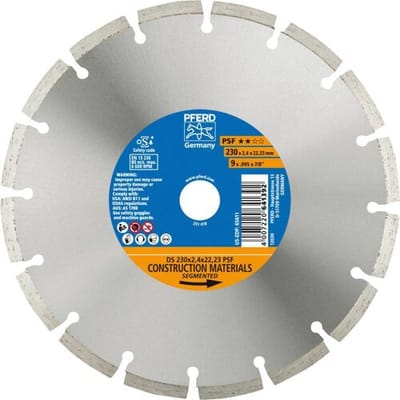 PFERD TOOLS 68023223 Ds Psf Diamanten doorslijpschijf Diameter 230 mm Boordiameter 22.23 mm 1 stuk(s)