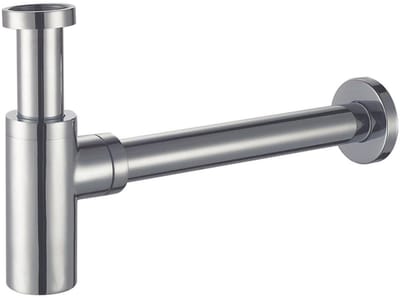 FugaFlow Efficiente Sobrado design bekersifon 1.1/4" voor wastafel chroom -