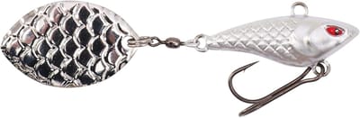 Spinneraas - Jig Lokaas - Vissen - Spinner Wobbler Combinatie - 7 cm 9 g - Zilver