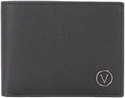 VALENTINO Leren Portemonnee Plama Wallet Nero Zwart