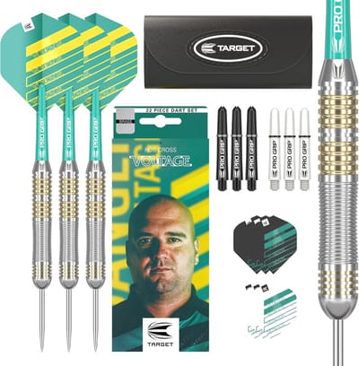 22G Darts Set - Complete Dartset met Stalen Punten en Opbergetui