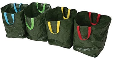 Recyclingzakken 4-pack 400 x 320 x 320 mm - Duurzaam en Scheurvast
