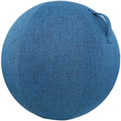 Yogabalhoes - Balansbalhoes Beschermhoes - Fitness Pilates Kantoor - Krasbestendig Stofvrij - Diameter 55 cm
