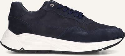 STEFANO LAURAN Star 007 Sneakers - Suède - Heren - Blauw - Maat 41
