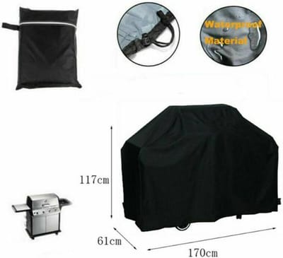 Barbecue BBQ beschermhoes XXL 170x117x61cm