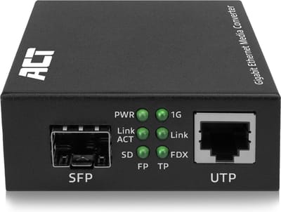 ACT Gigabit Ethernet Media Converter AC4451